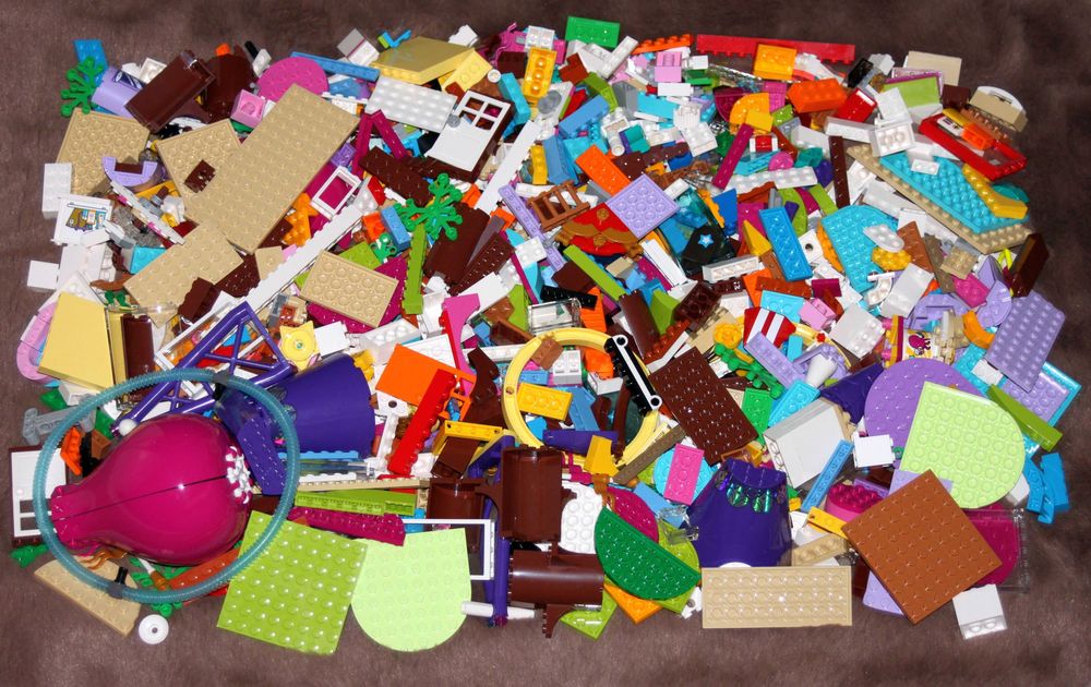 LEGO FRIENDS MIX 1,80 kg Ciekawe/Oryginał/Okazja