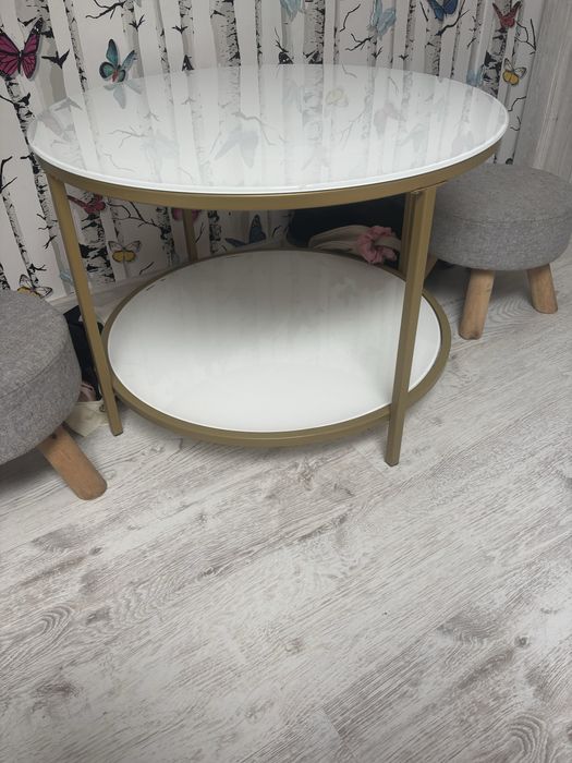 Stolik kawowy szklany