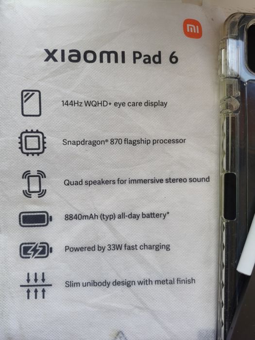 Xiaomi Mi Pad 6 256GB New