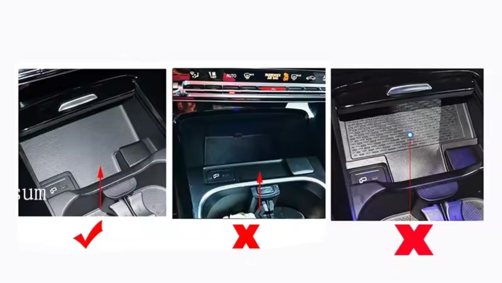 Carregador sem fio para mercedes benz
