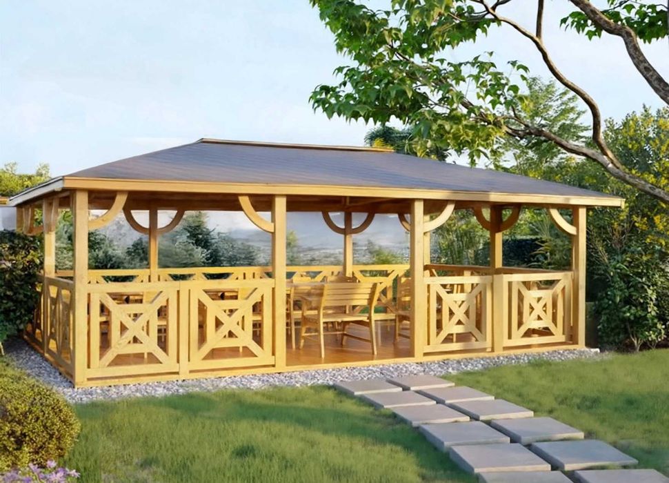 Altana Altanki Altanka ogrodowa drewniana 4x6