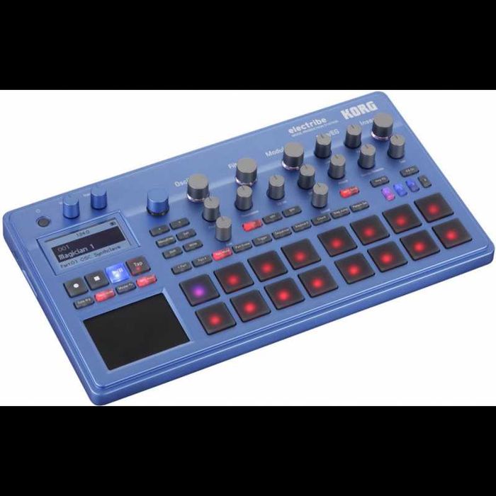 Korg Electribe 2 Blue groovebox, stacja robocza syntezator