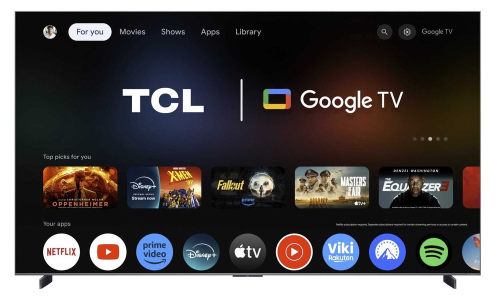 Telewizor QD-Mini LED TCL 98C8K 4K 144 HZ  Smart Google TV HDMI 2.1