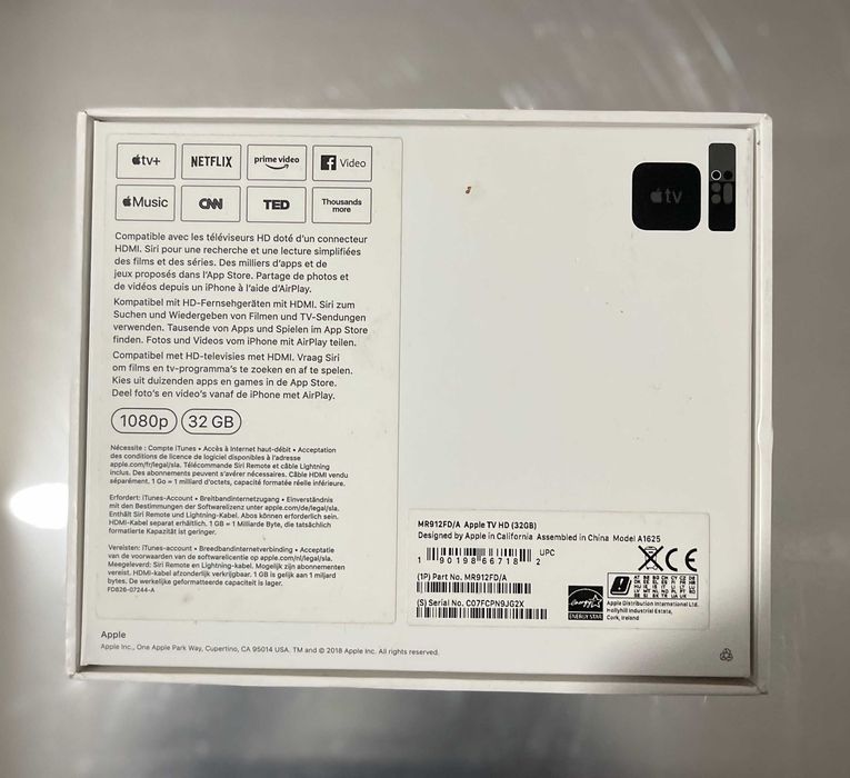 Apple TV - HD 1080p - 32 GB