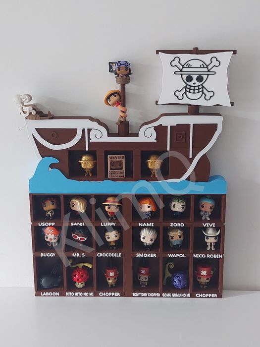 NOWOŚĆ * ONE PIECE * Ekspozytor stojak półka * na figurki Kinder Joy One Piece