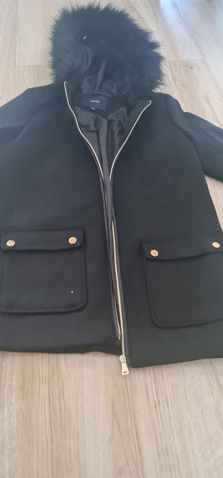 Casaco kiabi preto 36 novo