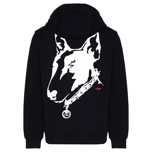Худи Hugo Boss dog с собакой питбуль 2024