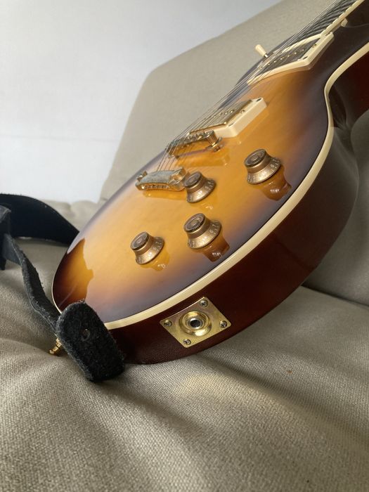 Vintage V100 (TSB) zmodowany (Gitara elektryczna) (Les Paul)