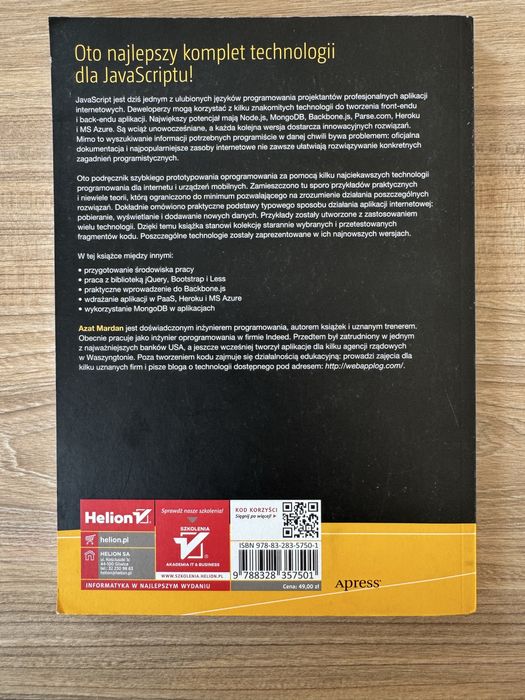 Full Stack JavaScript Poznaj technologie