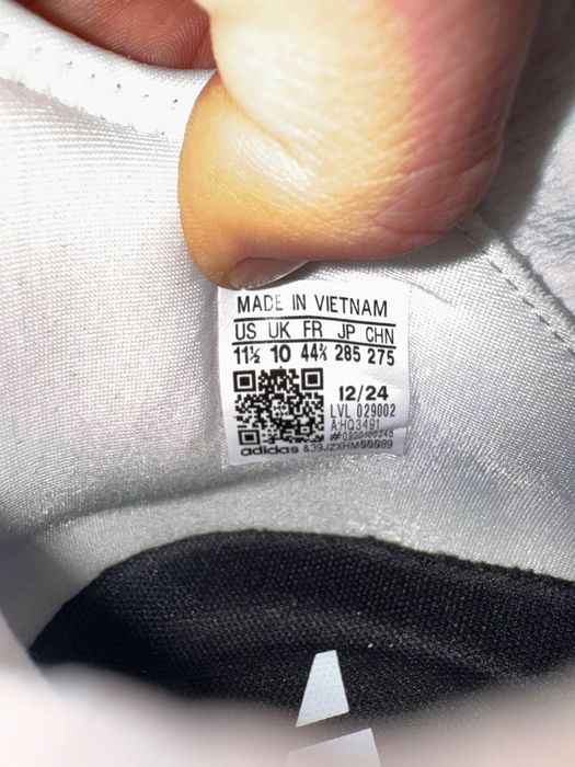 ОРИГІНАЛ 100% Кросівки Adidas Crazyflight Mid Shoes White Hq3491 44.5