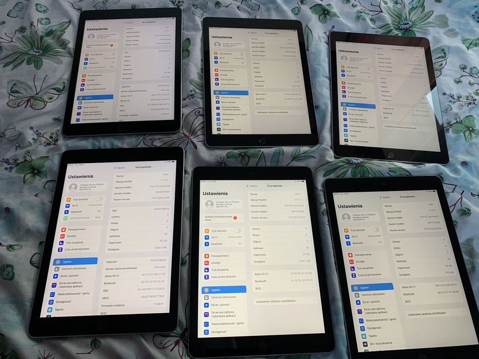 Apple ipad 6 32gb gry, wysylka