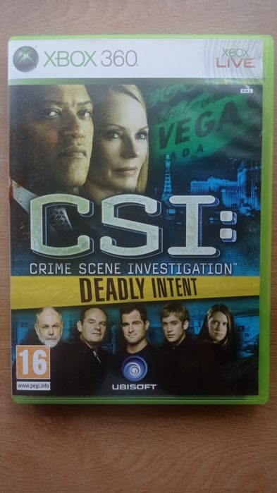 Xbox 360 CSI: Deadly Intent