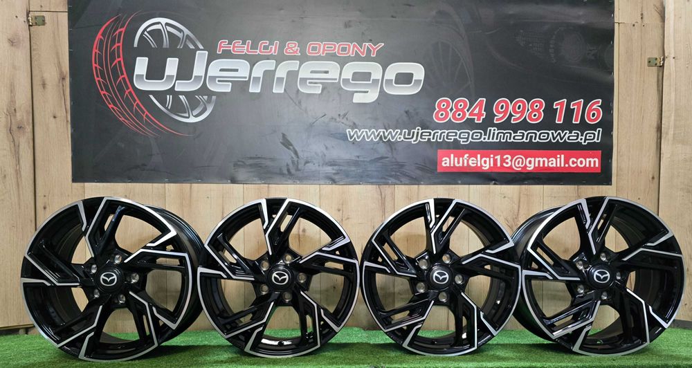 NOWE ALUFELGI MAZDA 16x5x114,3 - Mazda3, Mazda 5, Mazda 6, Cx3