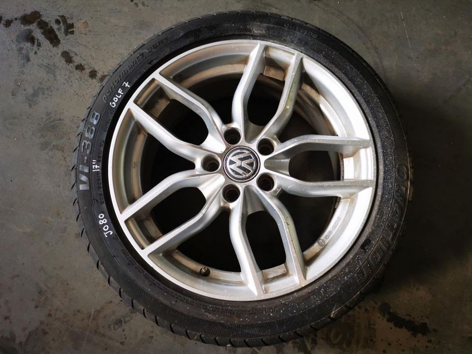 VW GOLF VII 7 JANTE 17 POLEGADAS (UNIDADE) J080