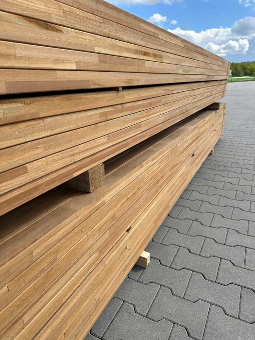 Legary ,Legar Kantówka klejona Bangkirai  42x62mm