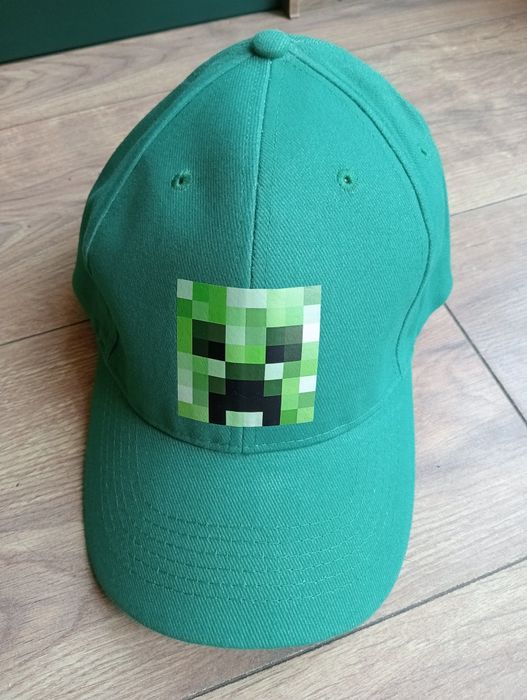 Minecraft czapka z daszkiem