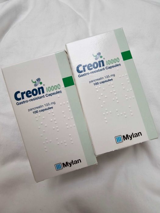 Ліки, медикаменти Креон/Creon 10 000 мг з Європи: Безкоштовно - Ліки та ...