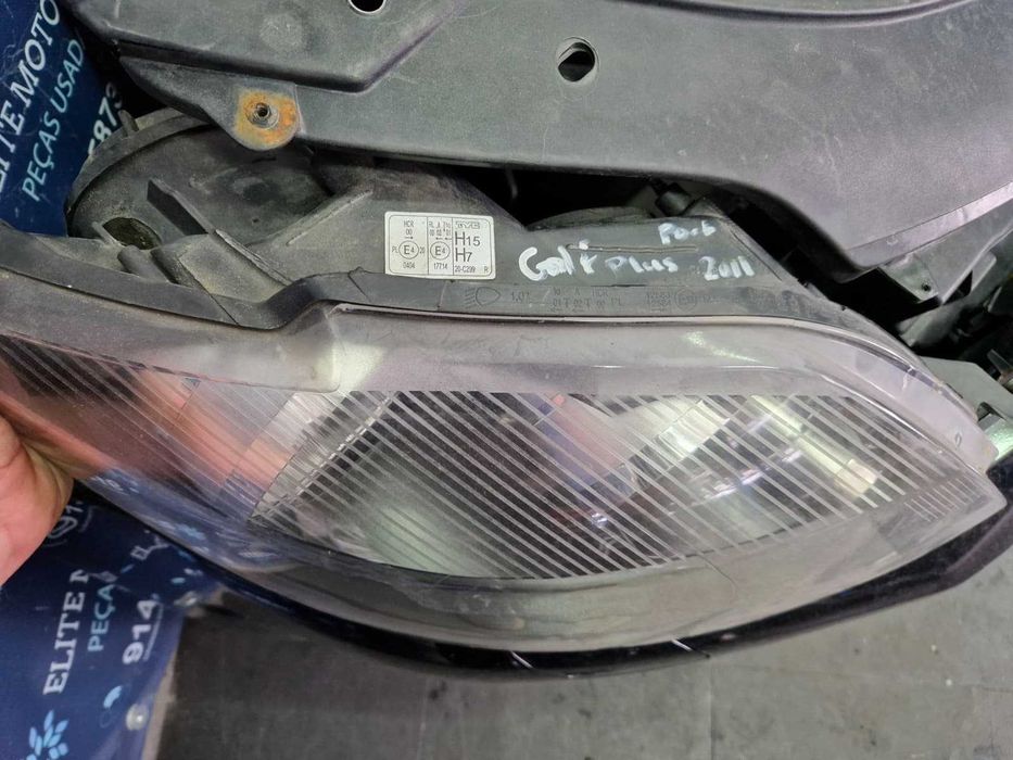 Frente completa usada VW GOLF VI 6 PLUS capot parachoques oticas guardalamas radiador