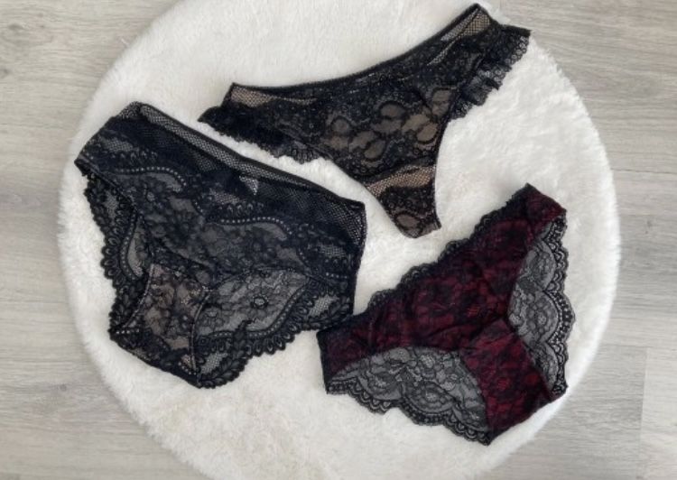 Esotiq majtki koronkowe figi stringi S