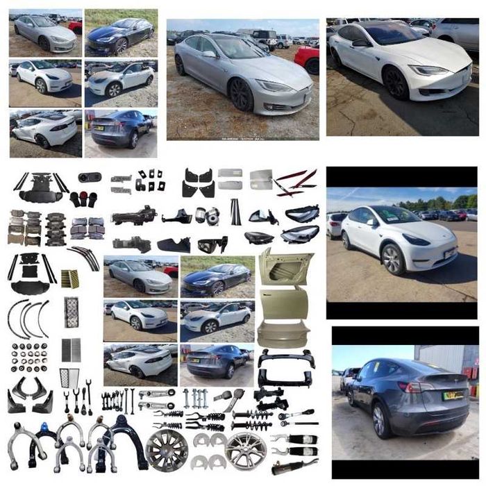Шрот Тесла Розборка Tesla Model Y, Розборка Tesla Model S