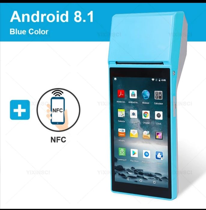 Pos registadora movel com impressora nova