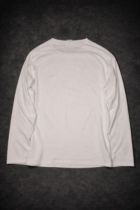 Белый лонг с принтом