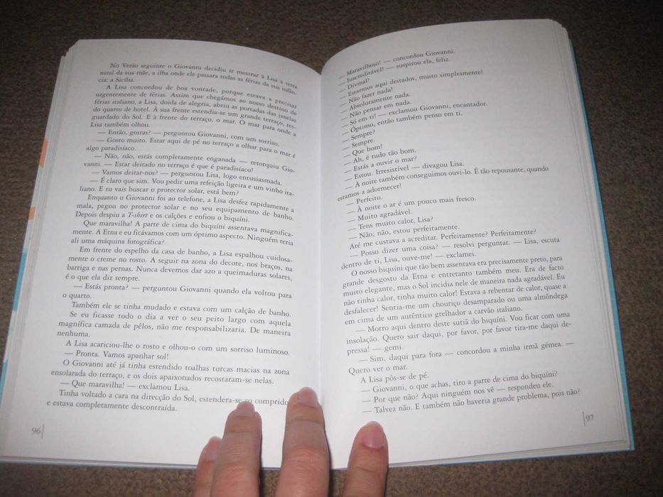 Livro "Irmãs Inseparáveis" de Tina Grube