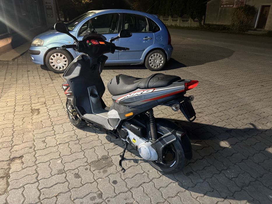 Piaggio NRG Power DT 2012r – 13 124 km – oryginał, Wydech Leovinci