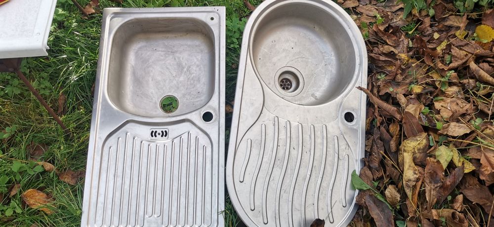 Zlewozmywak jednokomorowy 2 szt
