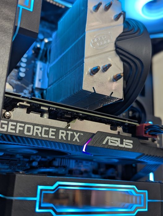 RTX ON! Комп'ютер RTX 3060 12Gb / Ryzen 5-5500 / 32gb DDR4 / SSD 1tb