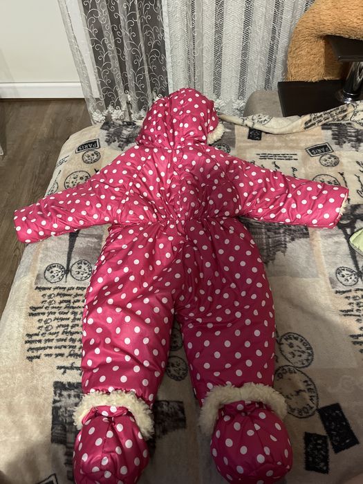 Детский зимний комбинезон-трагсформер