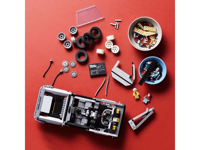 Конструктор Машина часу Делоріан Назад у майбутнє 10300, 1872 деталі