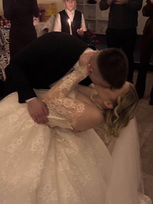 Розкішна весільна сукня /Оренда Princess / Corset Lace Ball Gown / Luxury Bridal