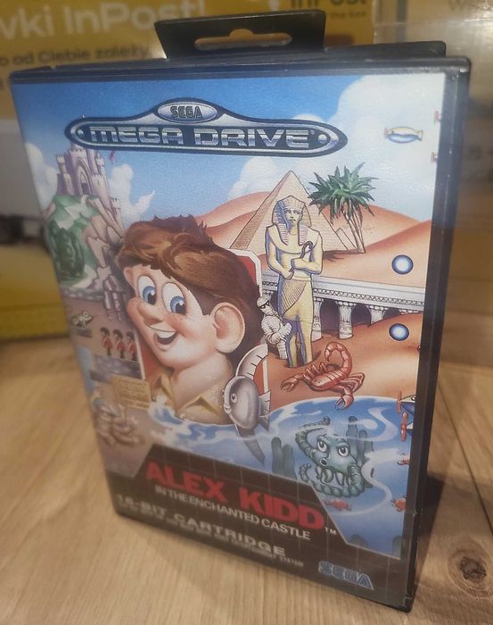 Gra Alex Kidd in the Enchanted Castle - SEGA Mega Drive - BDB- Komplet