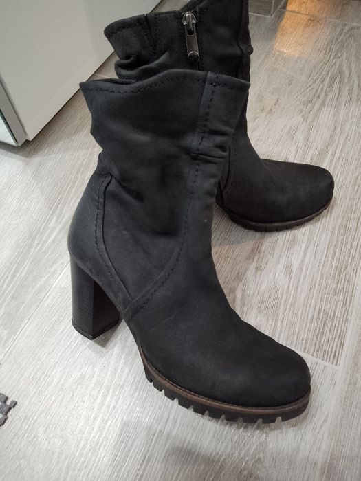 Buty skórzane Marco Tozzi