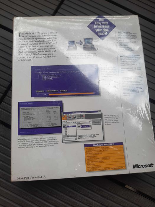 System operacyjny Microsoft MS-DOS 6.22
