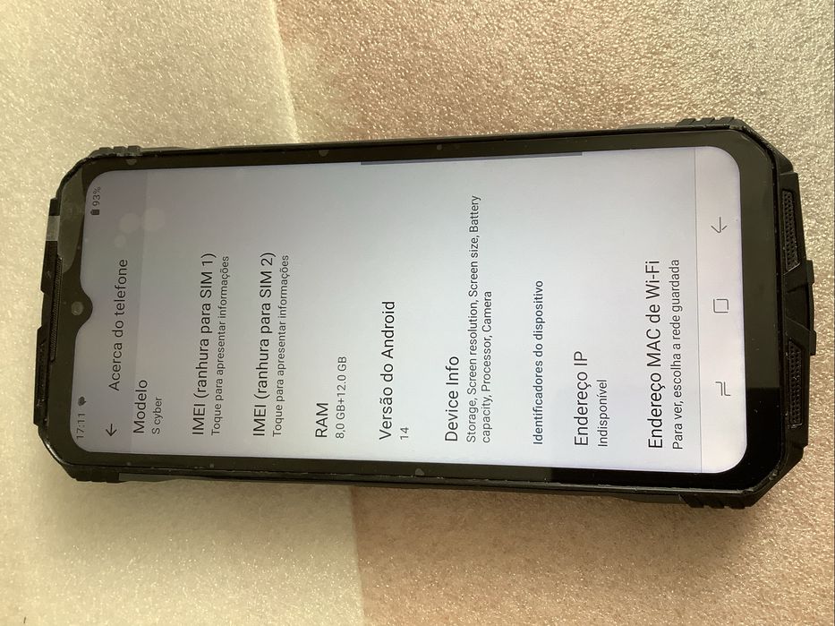 Telemovel Doogee S Cyber 256GB