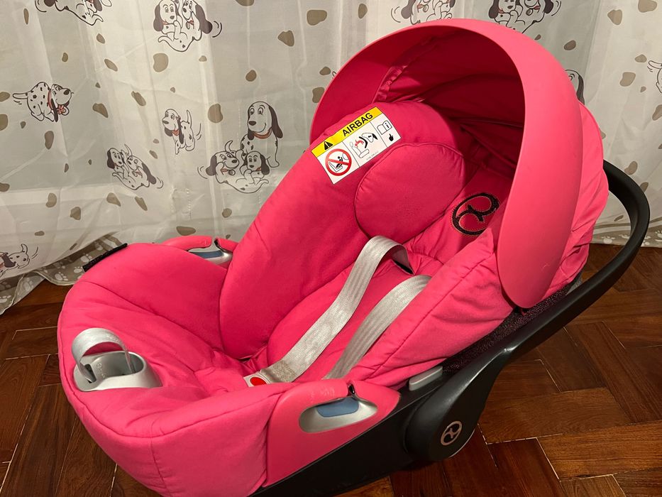 Ovo Cybex Cloud Z I-size cor de rosa, exclusivo