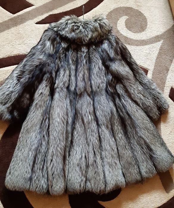 Шуба из чернобурки