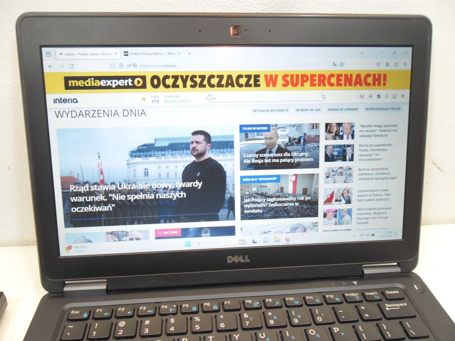 SUPER OFERTA LAPTOP Dell Ultrabook i5/8GB/W11/SSD HDMI 12.5 FV23