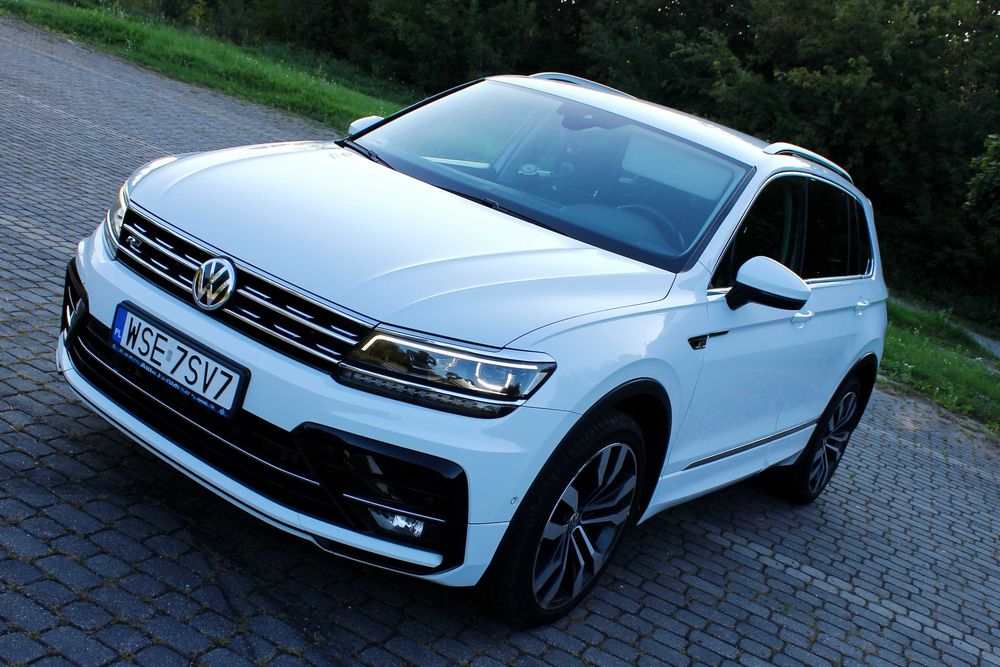 Volkswagen Tiguan R-line 4motion sprzedaż prywatna salon Polska