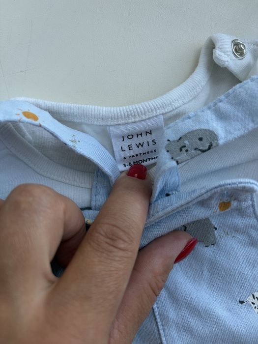 Костюм комплект на хлопчика сафарі john lewis 3-6 міс 62-68 розмір
