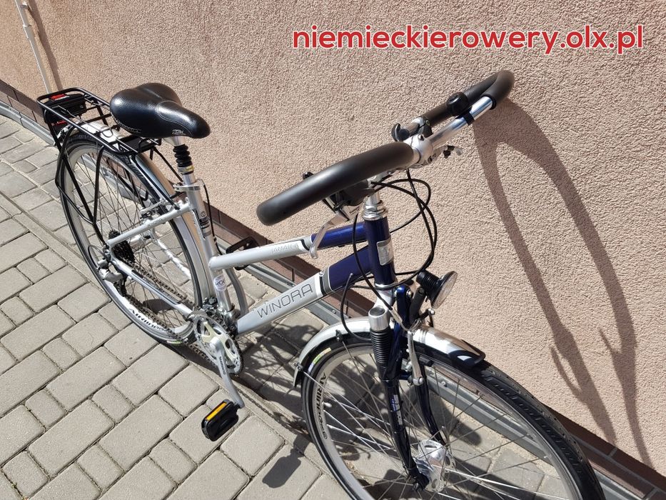 Rower damski trekkingowy WINORA koła 28 SHIMANO DEORE aluminium rabat