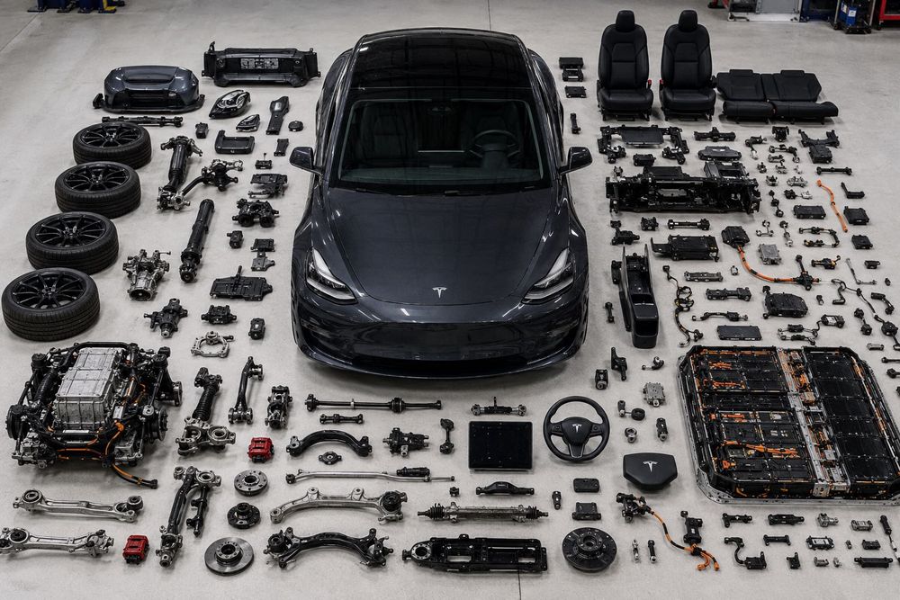 Розборка TESLA 3/Y/X/S/Highland/Yuniper