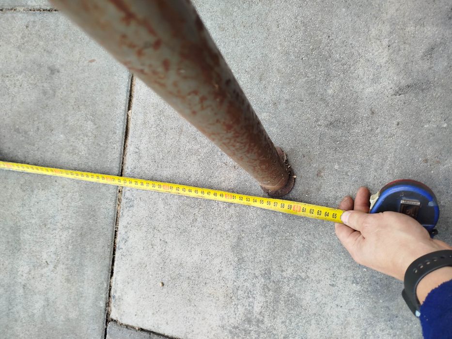 Stolik warsztatowy falbanek