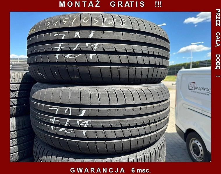 215/45/18 Goodyear Eagle F1_NOWE_2szt_(724)