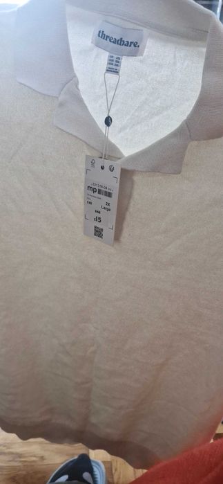 рикотажне поло від бренду Threadbare.Т