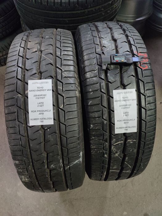 Opony letnie 225/65R16C 112/110T Toyo Nano Energy Van | 2szt