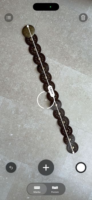 Pasek damski szeroki boho concho brązowy złota klamra krążki vintage Y2K 100 cm