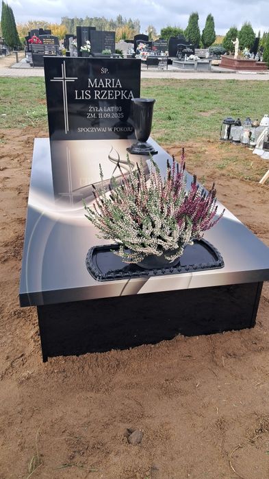 Nowoczesny Nagrobek 2999 zł z montażem Cały Kraj -Promocja